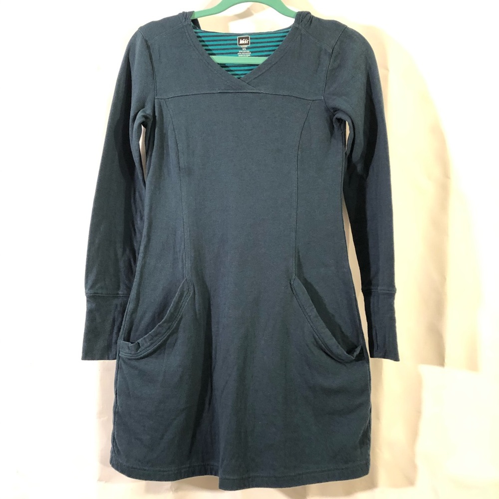 REI Hood Shirt Dress